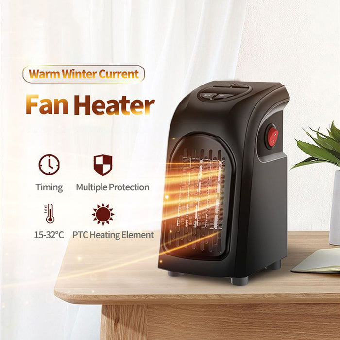 Shops Shop Winter Air Heater Fan - Electric Ceramic Mini Room Wall Heater for Home Office Camping